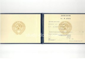 Диплом техникума ссср старого образца в Ноябрьске